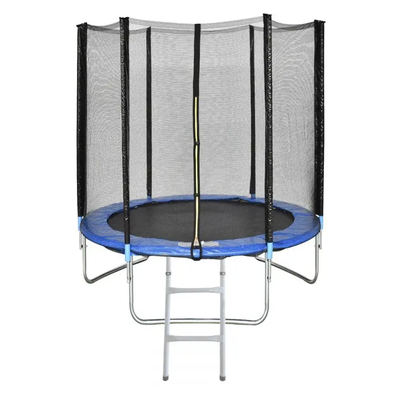 Active Fun 8 Feet Trampoline With Safety Net And Ladder 8FT-3W-51H-2