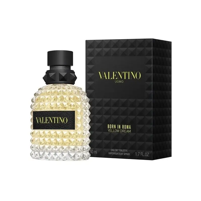 Valentino Uomo Born In Roma Yellow Dream Eau De Toilette For Men 100ml