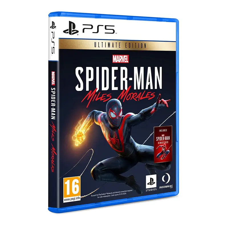 Sony PS5 Marvel's Spiderman Miles Morales Ultimate Edition
