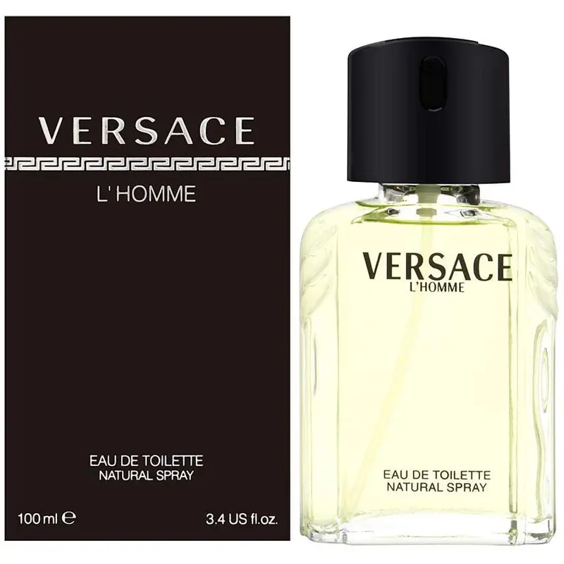 Versace L'homme Eau de Toilette for Men 100ml