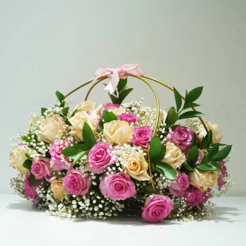 Rose Gift Basket