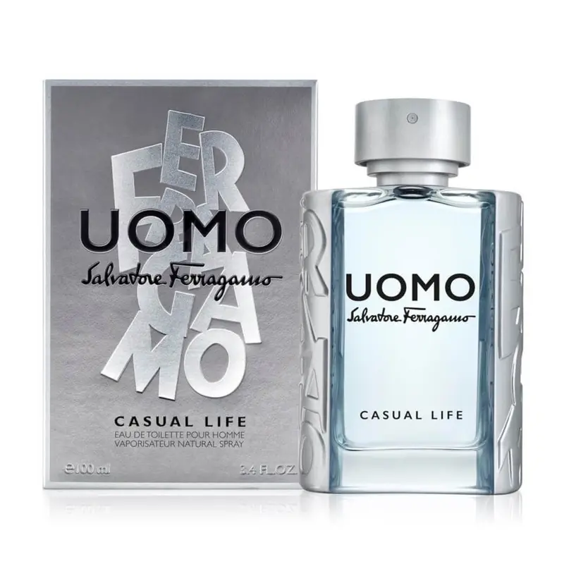 Salvatore Ferragamo Uomo Casual Life Eau De Toilette for Men 100ml